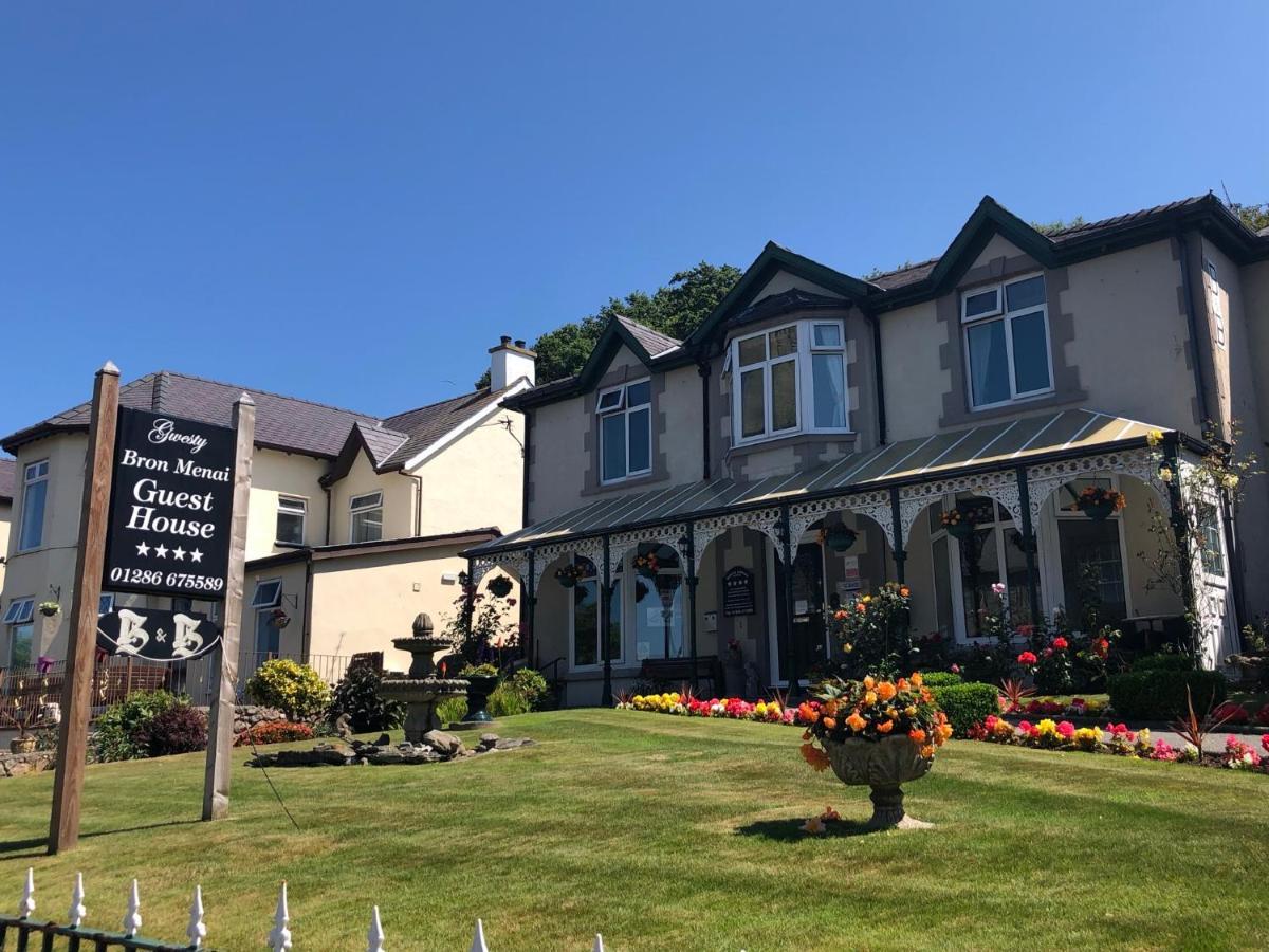 Bron Menai Guest House Caernarfon Buitenkant foto